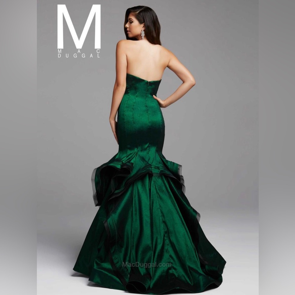Mac Duggal 48453D - Green (size 8)